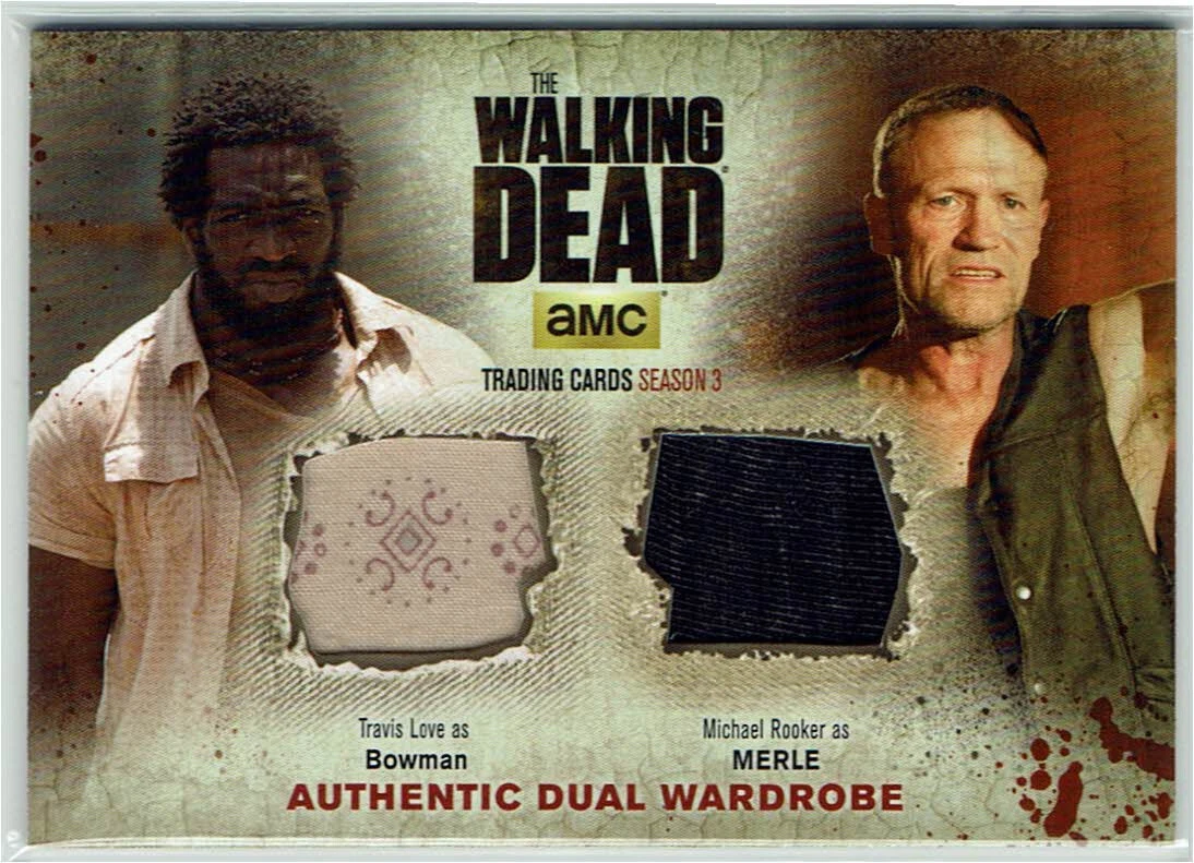 Walking Dead Season 3 Part 2 DUAL Wardrobe DM5 Tra